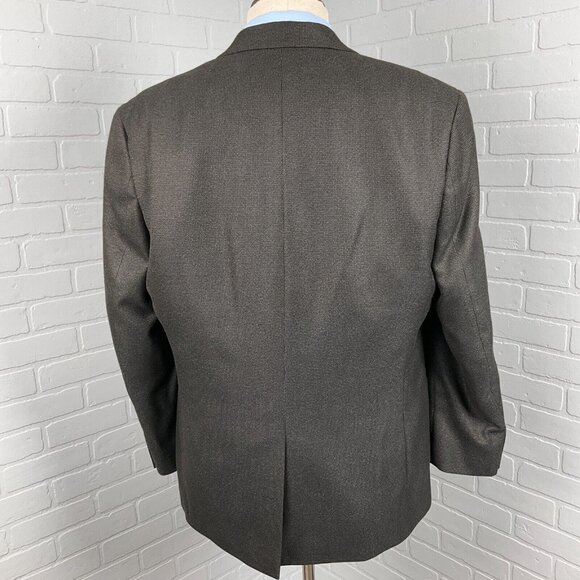 CHAPS Ralph Lauren Blazer  Men‎ 42R Brown Beige Classic Career Jacket - Picture 4 of 15